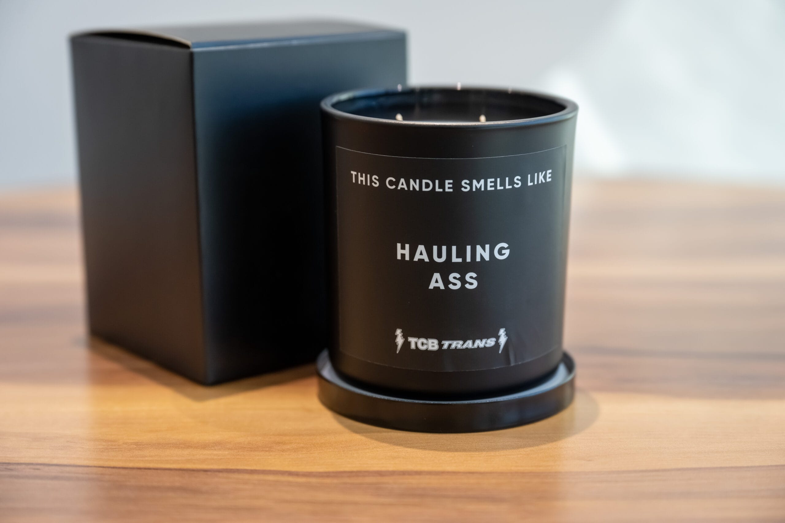 Hauling Ass Candle - Large