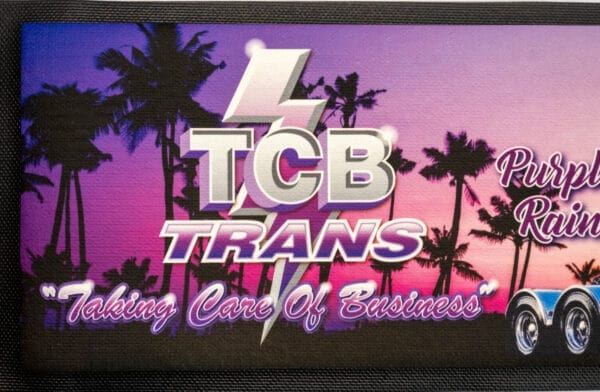TCB - Purple Rain Palms bar runner - Image 2